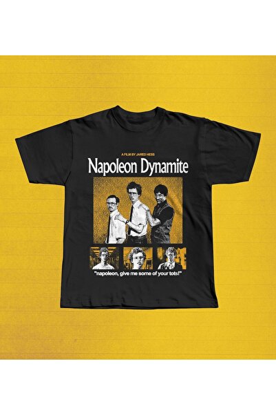 Grafftee Clothing Napoleon Dynamite majica sa printom, unisex, prevelika