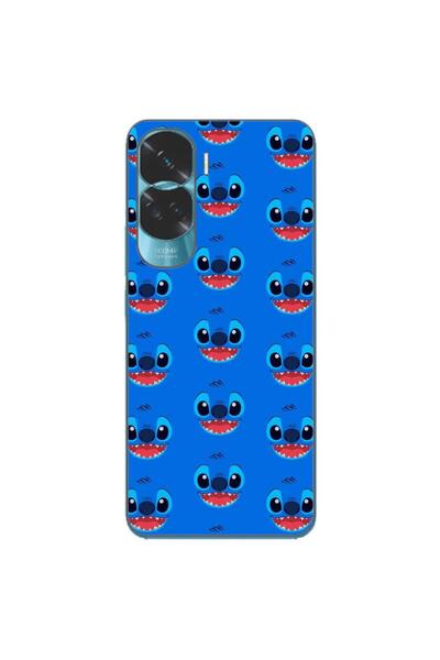 OEM Husa compatibila cu Honor 90 Lite 5G Silicon Gel Tpu Model Stitch Face Pa...