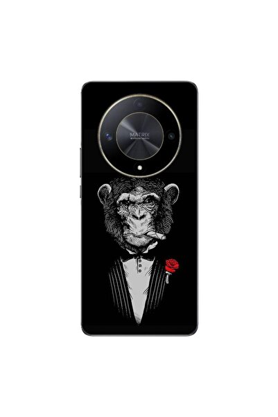 OEM Husa compatibila cu Honor Magic6 Lite Silicon Gel Tpu Model Cigar Monkey