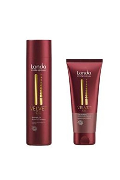 Londa Professional Pachet cu Ulei de Argan - Velvet Oil: Sampon 250 ml, Masca...