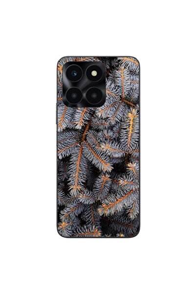 OEM Husa compatibila cu Honor X6a Silicon Gel Tpu Model Crengi de Brad
