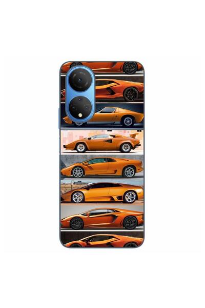 OEM Husa compatibila cu Honor X7 Silicon Gel Tpu Model Masini Lamborghini