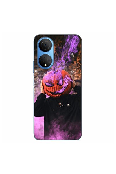 OEM Husa compatibila cu Honor X7 Silicon Gel Tpu Model Halloween Cap Dovleac ...