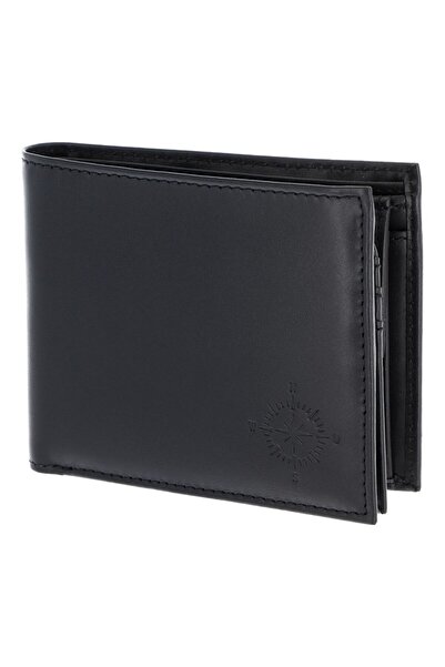 oxmox Leder Geldbörse RFID Schutz Leder 12 cm
