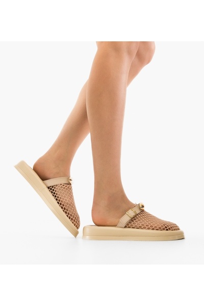 BENOTTİ Women's Slipper Radon Beige