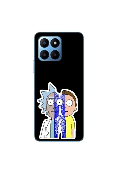 OEM Husa compatibila cu Honor X8 5G Silicon Gel Tpu Model Rick And Morty Conn...