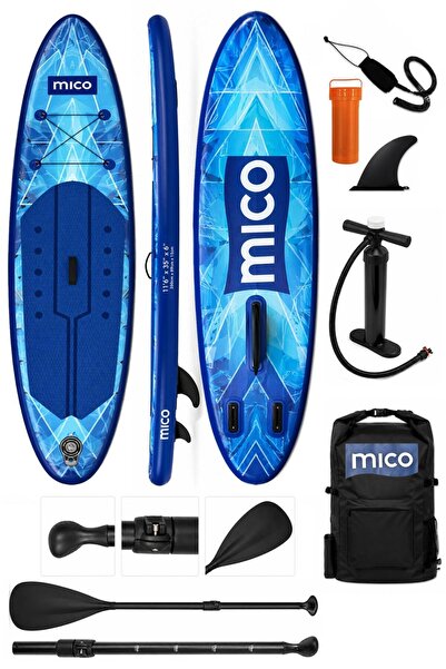 MICO Measfree HMI006 320x81x15 cm Şişme SUP Board – 160 Kg Taşıma Kapasiteli ...