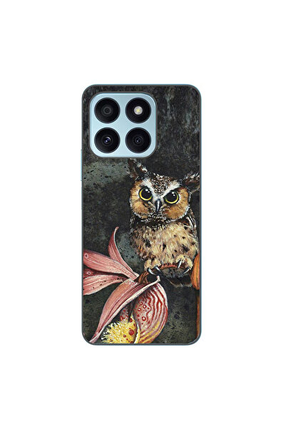 OEM Husa compatibila cu Honor X8b Silicon Gel Tpu Model Owl Painted