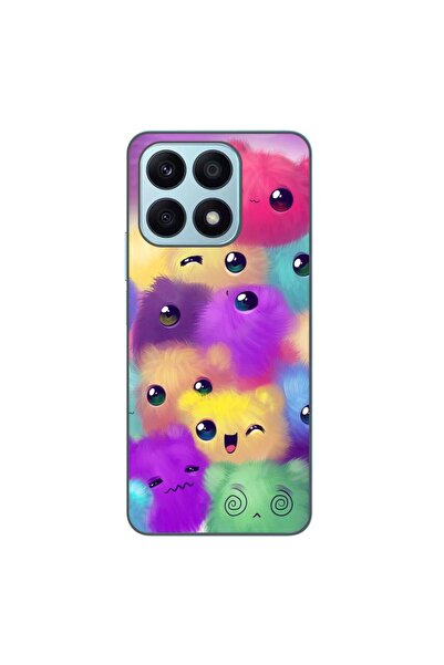 OEM Husa compatibila cu Honor X8a Silicon Gel Tpu Model Pufosi Colorati