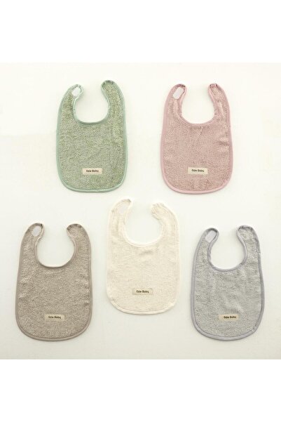 Semecca Bambu Bebek Mama Önlüğü 5 Adet