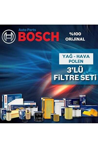 Bosch Honda Civic 1.6 FC5 Filtre Bakım Seti 2017-2020 3KP