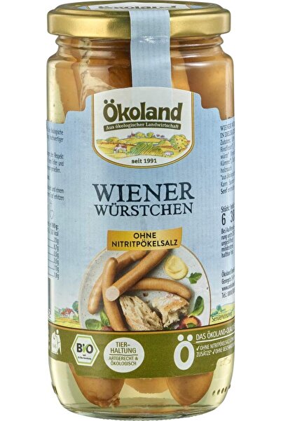 okolo Cremvursti vienezi bio, 380g / 180g Okoland