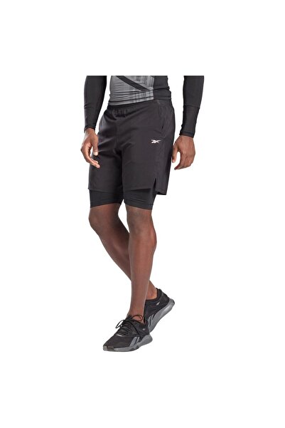 Reebok Șorturi bărbătești 2-în-1 Epic 2XL