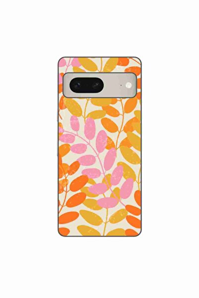 OEM Husa compatibila cu Google Pixel 7 Silicon Gel Tpu Model Summer Leaves