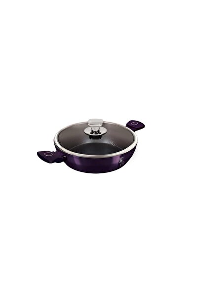 Berlinger Haus Αντικολλητική Ρηχή Κατσαρόλα 28 cm, Purple Eclipse Collection ...