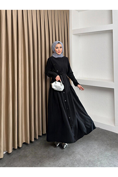 Mihran Butik Alesta Model Coupra Fabric Detailed Women's Dress Set