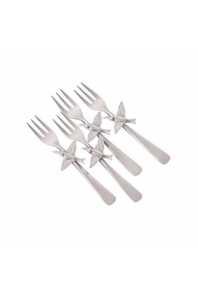 Blends Forks Set of 4 with Bird Handle from Arya