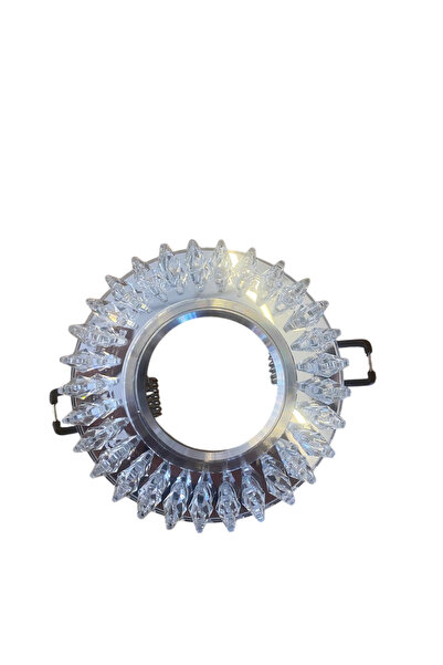 Cata Menekşe Kristal Cam Spot CT-6569 + Gu10 Duy + Beyaz Işık Çanak Led Ampül...