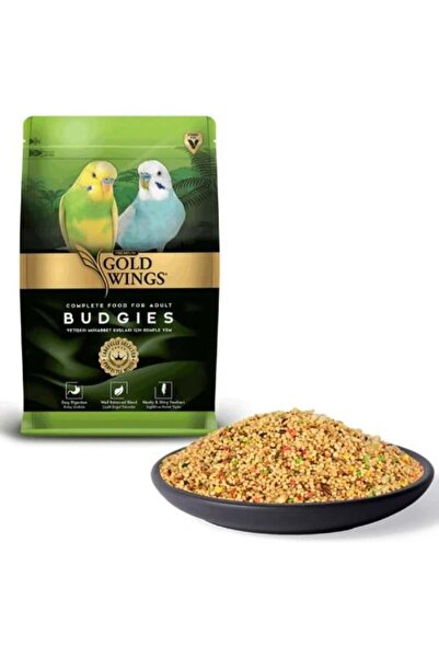 Gold Wings طعام طيور الببغاء الممتاز 1 كجم من العلامة التجارية