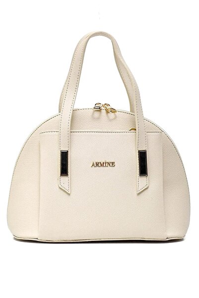 Armine Stylish Modern Convenient Cream Shoulder Bag Practical Handbag for Eve...