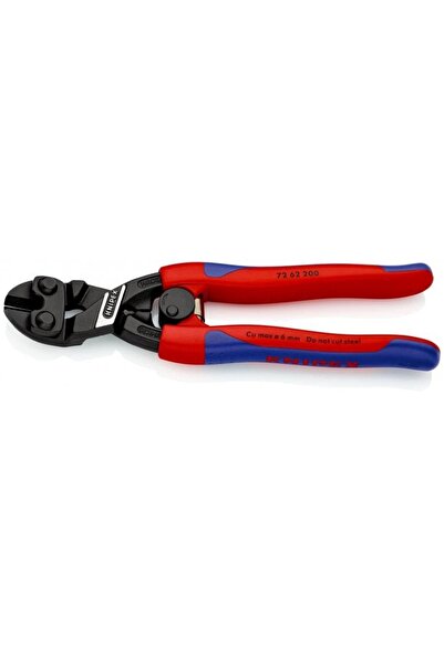 Knipex 72 62 200, κόφτης λυγισμένος, χωρίς φάλτσο, για μαλακά μέταλλα και πλα...