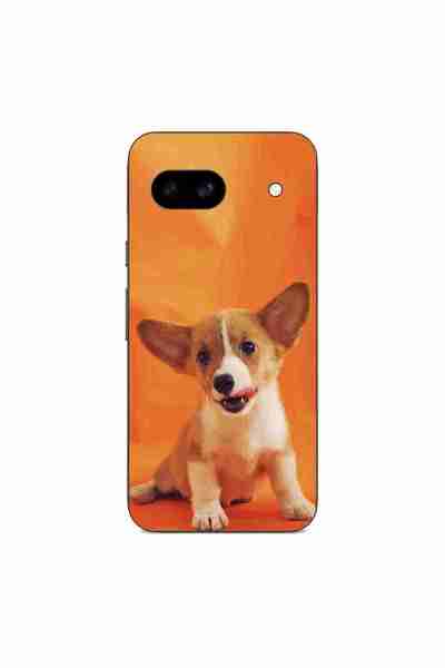 OEM Case compatible with Google Pixel 8A Silicone Gel Tpu Puppy Pattern
