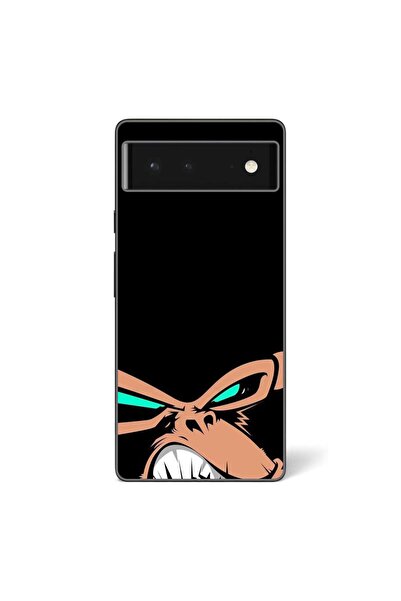 OEM Husa compatibila cu Google Pixel 6 Silicon Gel Tpu Model Angry Monkey