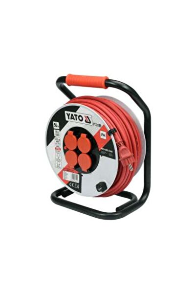 yato Prelungitor Pe Tambur, 50M, 3X2.5Mm2,16A