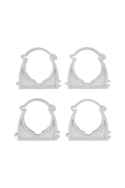 Vorel Set 4 Cleme Blocabile Suport Țeavă Pvc, Pe, Pe-X, Pp, Pb, 40Mm