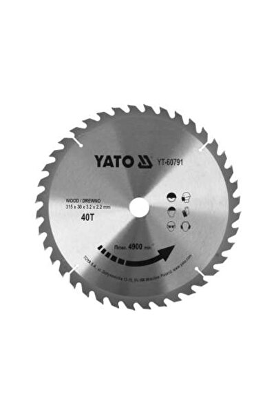 yato Disc Circular Pentru Lemn 315X40Tx30Mm