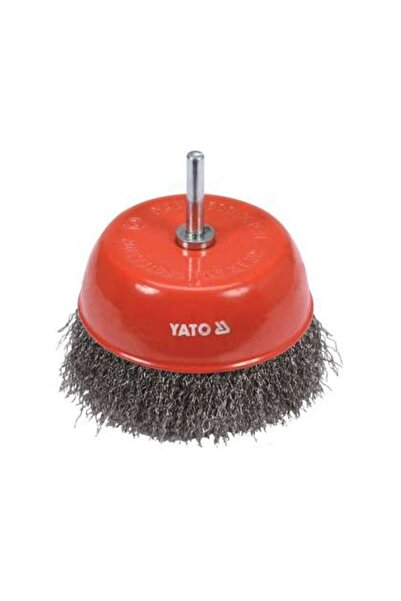 yato Perie Cupă Ax 100Mm Sârmă Inox