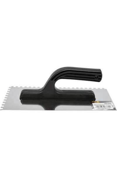 Vorel Gletieră Inox Crestată 270X125Mm, 6X6Mm