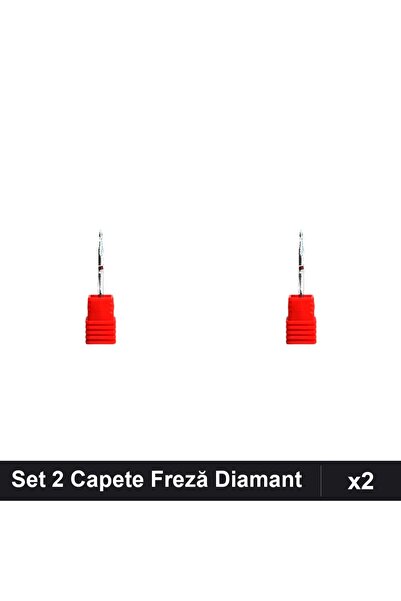 NAİLS Set 2 Capete Freză Diamant Unghii, Manichiură Profesională, Șlefuire și...