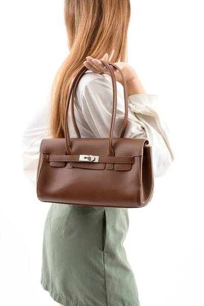 H&D COLLECTİON حقيبة كتف كبيرة الحجم عرض 30 طول 20