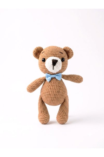 MİNOHOUSE Amigurumi Şirin Ayıcık Organik Oyuncak