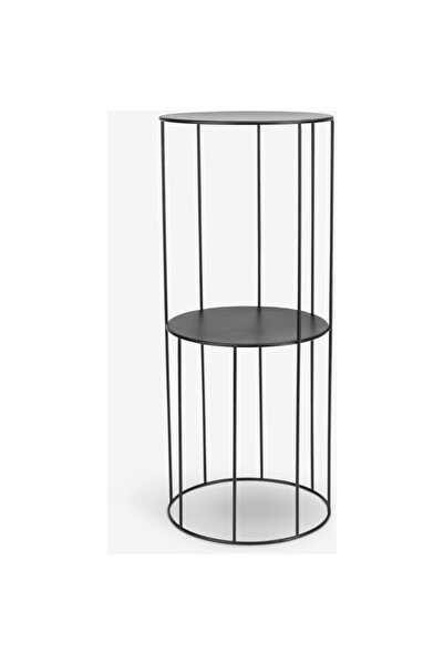 ELITECOMMERCEMARKET Flower stand PELLE Ø25x60cm black