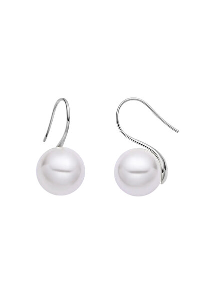 Lisa&Co. Cercei Argint Grace L / Argint placat cu rodiu / Shellpearls