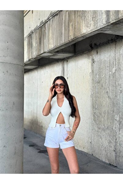 Paraf style pletena bluza s izrezima