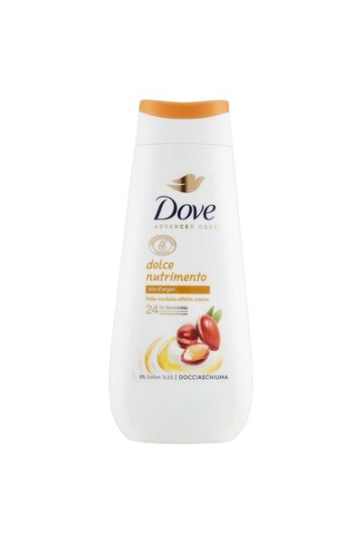 Vader Gel de Dus, Dove, Advance Care 225 ml Dolce Nutrimento Argan,
