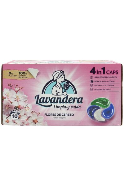 Vader Lavandera Detergent Capsule 10 buc Flores de Cerezo,