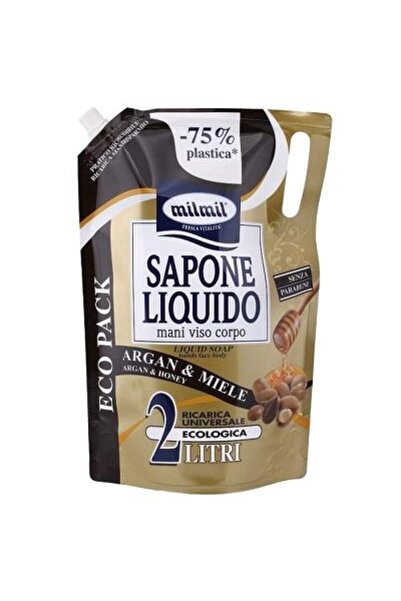 SOHO Sapun Lichid, Milmil, Rezerva 2 L Argan Miere,
