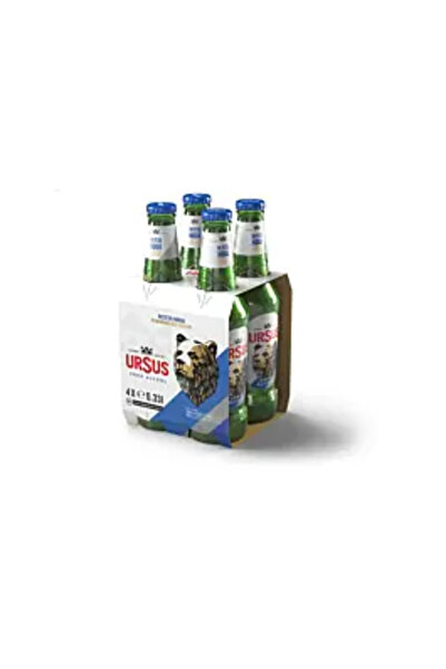 URSUS 0% alcool, pachet de 4, 330 ml