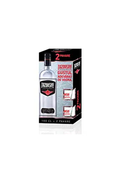 Tazovsky vodka 0.7L pachet + 2 pahare cadou