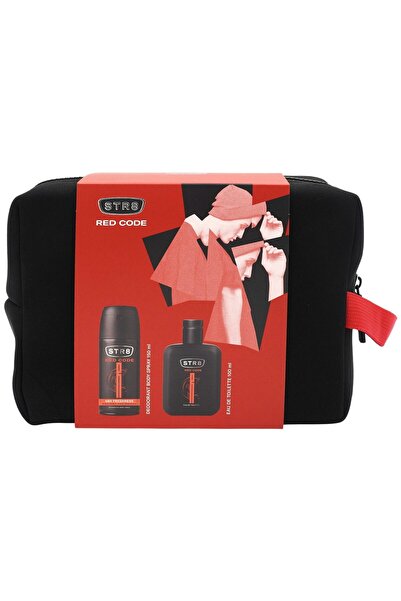 SOHO Str8 Gift Bag, EDT 100 ml, Deo150 ml Red Code,