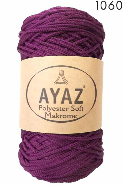 Ayaz Polyester Soft Makrome 250 Gram 175 Metre 1060