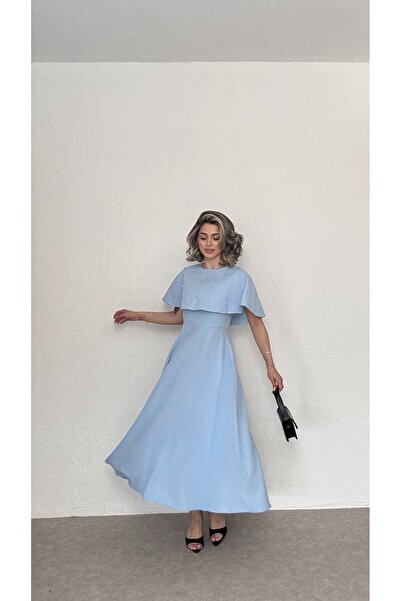 Nesil Stoned Bolero Long Dress