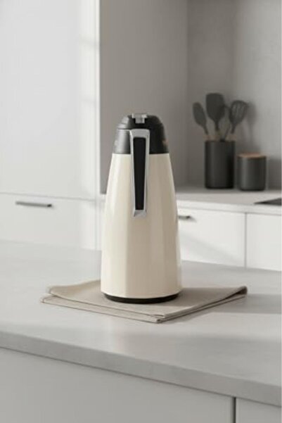 Yıldızan Tamgün Lustra Glass Thermos Cream 1.5 Liter Tamgün 1159648