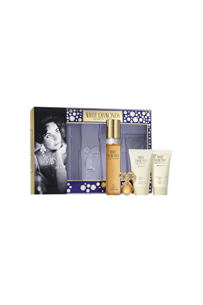 Elizabeth Taylor Set cu diamante albe