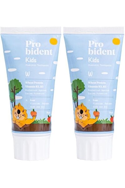 Yıldızan Probident Natural Peach Flavored Anti-Cavity Toothpaste with Active ...
