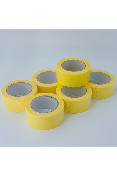 OEM Set 6 Role Bandă Adezivă de Mascare 48 mm x 50 m, pentru Vopsitorie, Prot...